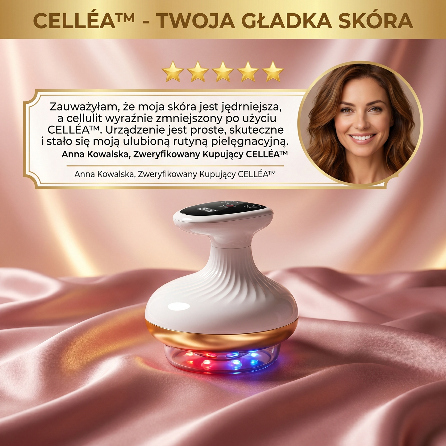 CELLÉA™ - Masażer AntyCelulitowy
